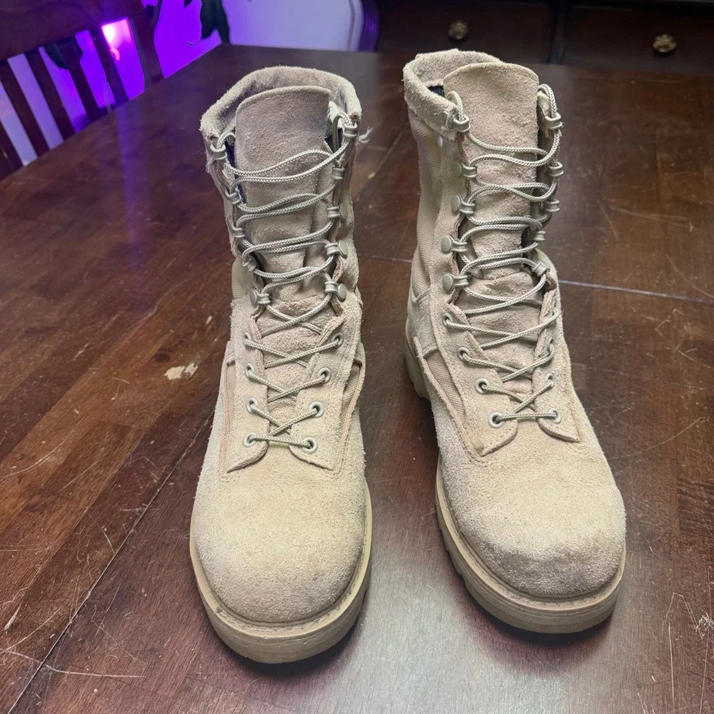 Bates Combat Boots Men 8 USMC Weather GORE-TEX Waterproof Tactical Temperature